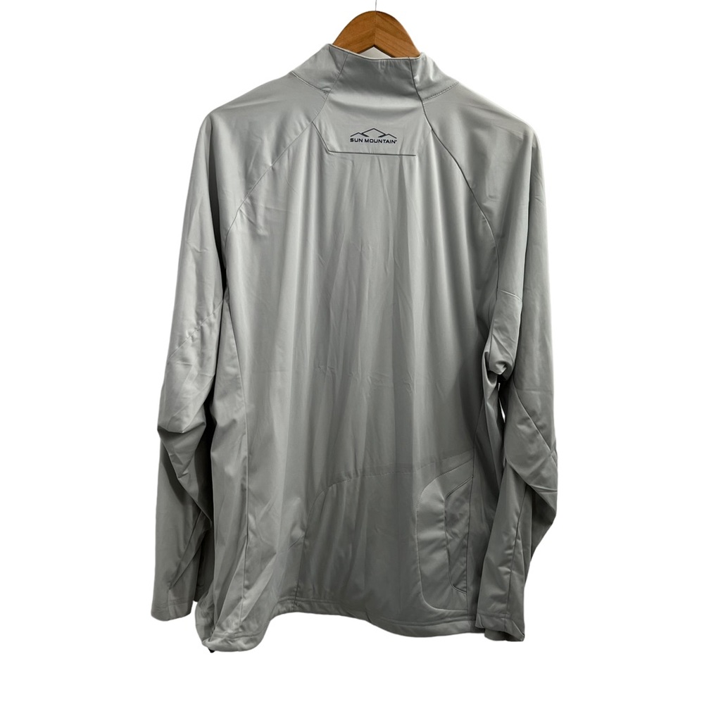 SUN MOUNTAIN Windwear Men's Boundry 1/4-Zip Golf Pullover "Branded on Sleeve" - Picture 6 of 10